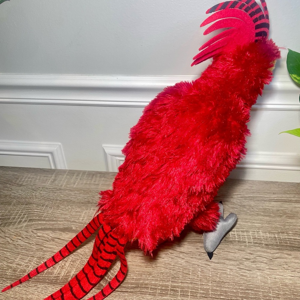 Harry Potter Fawkes The Phoenix Red Plush Bird 17" Stuffed Animal Universal(#16) - Picture 2 of 7